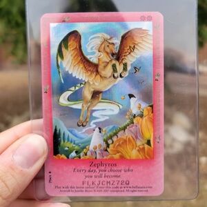 Zephyros Pegasus Bella Sara Foil Card